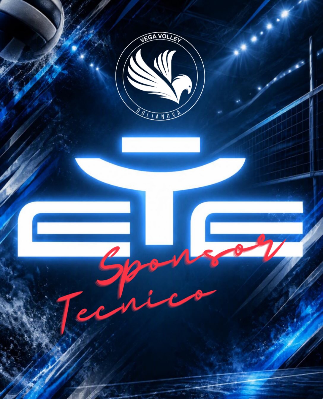 🤝 NUOVO PARTNER TECNICO | VEGA VOLLEY × EYE SPORT

💛💙❤️ I nostri colori, una nuova energia.

Il V